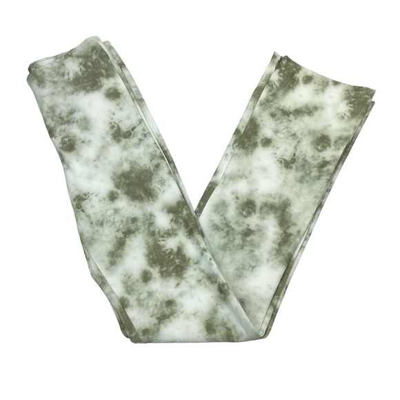 NWT ZARA High Waisted Kick Flare Legging Sz Medium Tie Dye - Picture 3 of 6